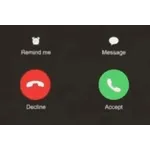 着信中…タップで応答！