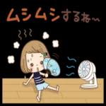 大人可愛い♡［毎日使える夏のスタンプ］