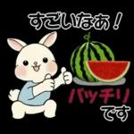 ラブリーうさぎさん ♡ 夏・ブルー