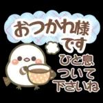 幸せを運ぶ❤️シマエナガ❤挨拶＆お誘い長文
