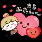 【思いやり言葉】リボンの女の子