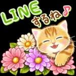 ちっちゃい猫のスタンプ 寧なことば ちっちゃい猫のスタンプ ちっちゃい猫のスタンプ 丁寧なことば 