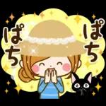 猫と大人女子のやさしい日常スタンプ～