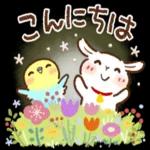 日常✨子ヤギさん＆インコちゃん_-