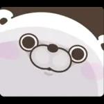 くま１００％ 家族で使えるスタンプ