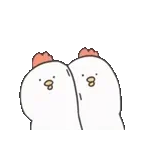 白いゆるとり8(動く)