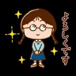 ちびまる子ちゃん 元気なあいさつスタンプ
