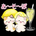 ずっと使える♪ちびころにゃんと夏スイーツ