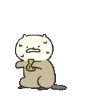 ゆるっと動く旅するラッコスタンプ3