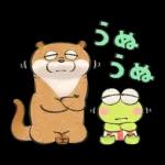 可愛い嘘のカワウソ×サンリオキャラ