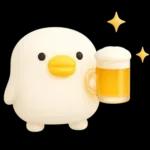 うるせぇトリ★毎年使える夏スタンプ（3Ⅾ）