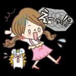 愛され奥様のかわいいスタンプ