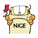 動く！ガーフィールド 3 （冬スタンプ）