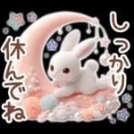 癒しうさぎのマリンスタイル☆*。