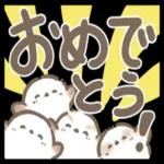 かわいい鳥のスタンプ