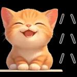 ぽっちゃりちび橘猫