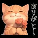 ぽっちゃりちび橘猫