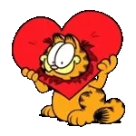 動く！ガーフィールド 3 （冬スタンプ）