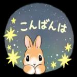 可愛いウサギ🐰からのメッセージ