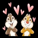 ほんわかイラスト風♪チップとデール