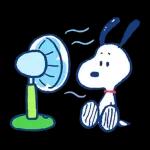 スヌーピー夏休みスタンプ