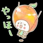 りんごの子スタンプ