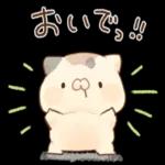 かわいいぶたさんのポップアップスタンプです♪