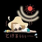 前髪短めな女の子の『夏の気遣い』