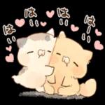 かわいいぶたさんのポップアップスタンプです♪
