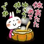 夏ー秋「白うさぎさん」