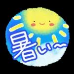 雨の日・梅雨シーズン・スタンプ