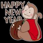 毎年使える十二支全員集合スタンプ