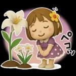 はな子✿3Dちびドールver.（梅雨〜夏）