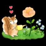 文字大きめ☆猫と動物たちのスタンプ