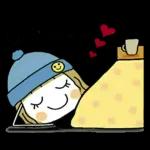 冬に便利なスタンプ♡