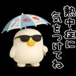 うるせぇトリ★毎年使える夏スタンプ（3Ⅾ）