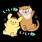 可愛い嘘のカワウソ×サンリオキャラ