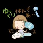 前髪短めな女の子の『夏の気遣い』