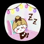 動く♪リボンの女の子【日常会話】