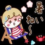 夏マリン♡リボンの女の子