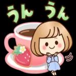  春にぴったりな優しいスタンプ✨