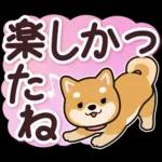 待ち合わせ大きな文字♪大人女性スタンプ