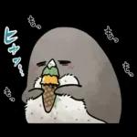 【夏】虚無かわいいアデリーペンギン