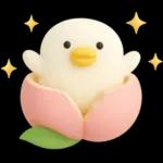 うるせぇトリ★毎年使える夏スタンプ（3Ⅾ）