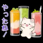 ずっと使える♪ちびころにゃんと夏スイーツ