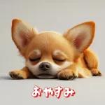 子犬の幸せな日常