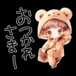 もこもこ着ぐるみがんばるたけちゃん。