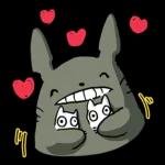 あの「となりのトトロ」が遂にLINEスタンプに登場！