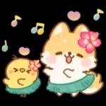 【納涼】しばワンコの夏を楽しむスタンプ