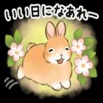 冬＆年末年始☆うさぎのスタンプ